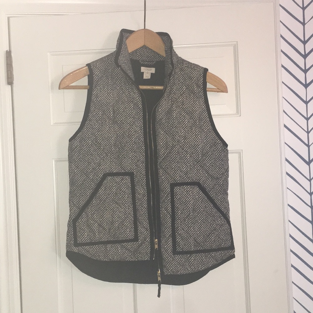 JCREW HERRINGBONE VEST - Picture 1 of 2